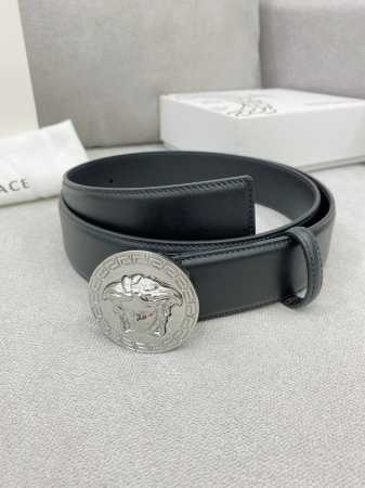 特 P190 Ver～Sace ，进口原版头层牛皮，搭配经典美人头真空电镀五金，宽度3.8Cm - 点击图像关闭
