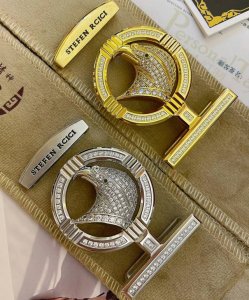 皮带: Stefen Rcici.史特芬.尼茨镶钻 腰带: 顶级原单复刻.私人订制高端特供版等级: 进口原厂头层牛皮-24K纯钢材质.镶钻石真空电镀工艺.史蒂芬