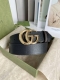 配全套包装礼盒 Gucci 专柜同步双面可用原单腰带，进口原厂头层牛皮，转动扣头五金，宽度3.8Cm