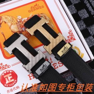男士腰带：爱马仕 原单 男士皮带：百分百头层牛皮，保证真皮。24K纯钢扣双面可用专柜同等质量， 送人自用首选 包装： 请认准如图专柜包装，赠送打孔器，银联发票，