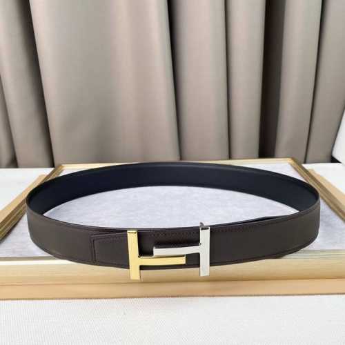 特 H家、原版双面佩戴、双面头层宽3.8Cm 官网同步，不锈钢金属标识,柔软舒适。适合商务低调人士