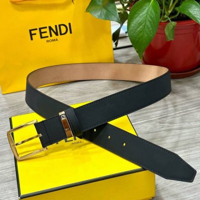 图片包装+10 Fendi 芬迪 宽35Mm 原单进口双面头层牛皮 搭配原版精品针扣 时尚潮流 休闲百搭款 完美的手感.油边 精细的做工 货真价实 品质保证