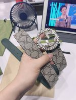 特 Gucci.古驰 全套包装 3.8Cm进口小牛皮压花, 专柜正品1:1完美复刻. 原版底皮, 采用热压印技术的gucci Signature皮革精制而成，触