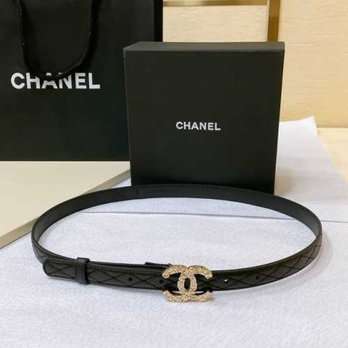 Chanel 23C 字母腰带 软硬适中的小羊皮 春夏搭配好帮手 一年四季最不可缺少的搭配神器 穿裙子西装搭它简直不要太高级 2.0Cm精品