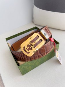 品名：古驰.Gu...Cci 原单 腰带 皮带 DDD 型号：挂扣，纯钢材质扣头，头层牛皮，图片实物拍摄 DDD 材料：百分百头层牛皮，保证真皮。24K纯铜扣专