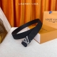 Louis Vuitton ：经典原单品质，经典压格面平纹底，原单精品钢扣，精工制作，细节看图，实物拍摄，高端奢华，宽度4.0Cm