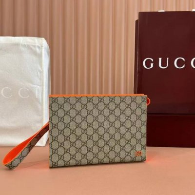顶配版 Gucci新款专柜品质，顶级原单货，实物实拍！款号768255啡橙尺寸：宽26X高18X侧宽6，出货啦！