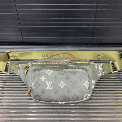 Louisvuitton 路易威登 Lv 原版皮 Bumbag Rush腰包 斜挎胸包 实物拍摄 附带防尘袋 礼盒 规格 30 X 15Cm