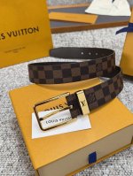 Louis Vuitton Lv腰带 系列 原厂五金 精致手工绘边 柔软舒适 宽3.5