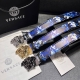 特 P190 范思哲 宽4.0㎝ Versace 新款 同时大胆而灵活，这款柔软的皮带丰富了陈述，立体美杜莎扣。可逆设计拥有一个单色和一个印刷面-具有新的 Ba