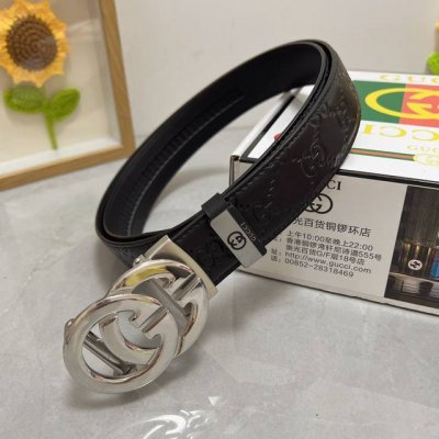 品名：古奇.Gu...Ci 自动带 材质：原单牛皮腰带 专柜原单品质、做工精细，时尚大牌，送人自用首选 包装： 请认准如图专柜包装赠送打孔器手提袋专柜礼盒宽度3