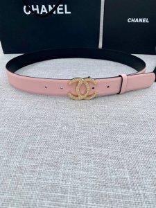宽度3.0Cm Chanel 香奈儿 原版碰纹牛皮金 银 色镶钻钢扣。