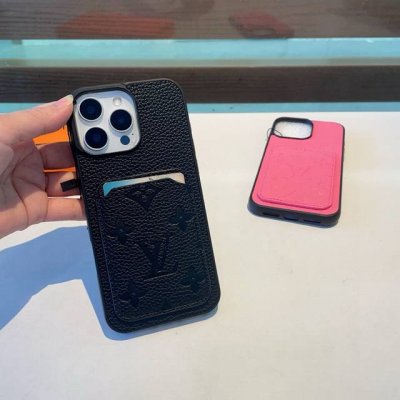 Lv新款手机壳 二合一全包手机壳 荔枝纹压花插卡款手机壳 精美吊牌 手感舒适 手感柔软舒适 型号：为了不出现报错型号，请打开本机查看手机设置显示的型号 Ipho