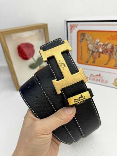 品名：爱马仕.Hermès 原单 材质：原单牛皮腰带 百分百头层牛皮腰带保证真皮，24K纯钢扣，专柜原单品质、做工精细，时尚大牌，送人自用首选 包装： 请认准如