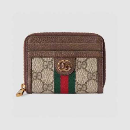 颜色 黑色 尺寸 11X10型号 195508Gucci 专柜最新款火爆登场！采用头层牛皮，做工精致，媲美专柜！多功能小钱包卡包 - 点击图像关闭