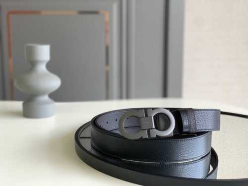 正品有售Ferragamo 菲拉格慕 Italy专柜在售正品 此款采用原厂进口皮制作 走线油边细致 正品开模 搭配原版Gancio五金 3.5Cm规格 顶级