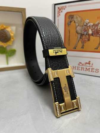 品名：爱马仕.Hermès 原单 材质：原单牛皮腰带 百分百头层牛皮腰带保证真皮，24K纯钢扣，专柜原单品质、做工精细，时尚大牌，送人自用首选 包装： 请认准如 - 点击图像关闭