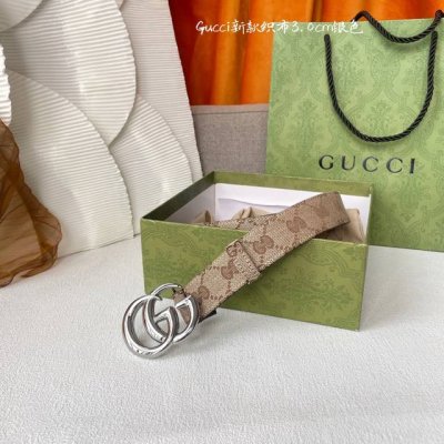 特 Gucci 3.0Mm 女款 顶级原单 专柜原厂皮 专柜同款 高端品质 时尚百搭