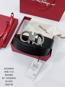 配全套包装礼盒 菲拉格慕 35Mm！海外代工厂p出货，采用双面自然甩头层牛皮，风格现代，为日常造型增姿添彩，达到修身效果，区别一般市场货。高端大气