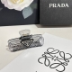 特 配专柜包装 Prada 普拉达 最新爆款来啦中古Vintage复古抓夹优雅的Girl值得入手 非常好搭配 气质有品位