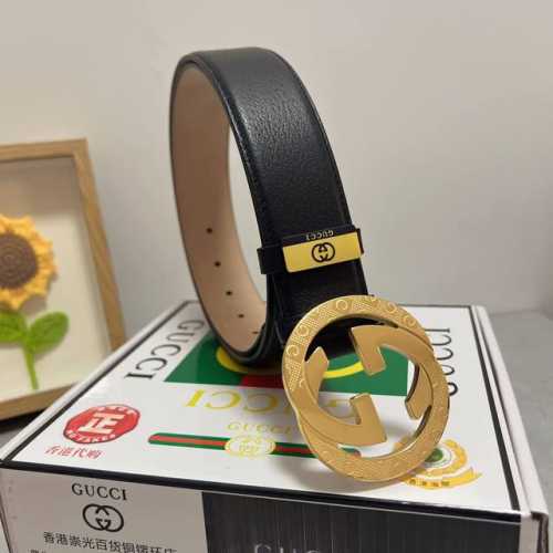 品名：古奇.Gu...Ci 原单 材质：原单牛皮腰带 专柜原单品质、做工精细，时尚大牌，送人自用首选 包装： 请认准如图专柜包装赠送打孔器手提袋专柜礼盒宽度3.