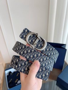 Dior 迪奥 加强版法国原厂皮料，Oblique小蓝布 黑色牛皮 品质毋庸置疑 没有更好 只有最好 尺寸3.5厘米