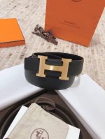 特 Hermes 3.8Cm男款 商务百搭 皇室必备 专柜同步.