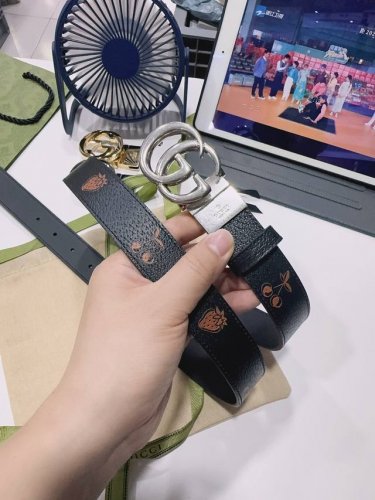 特 Gucci 古奇官网经典 正品规格 3.0Cm原版品质头层小牛皮搭配进口底