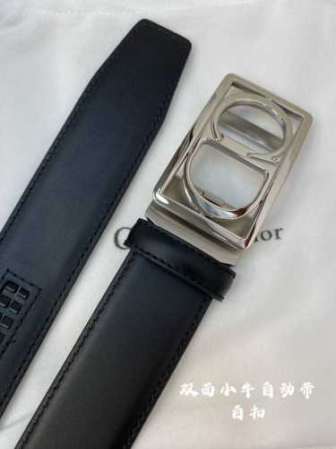 特 迪奥男士自动腰带- 宽度35Mm316精品钢扣 精工打造 手感柔软 可以裁剪