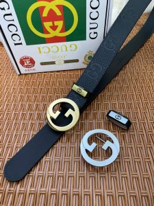 品名：古奇.Gu...Ci 原单 材质：原单牛皮腰带 百分百头层牛皮腰带保证真皮，24K纯钢扣，专柜原单品质、做工精细，时尚大牌，送人自用首选 包装： 请认准如