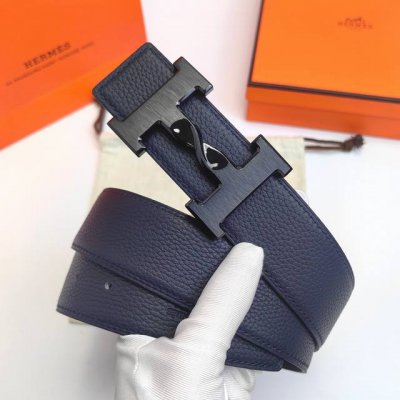 官网同步 爱马仕专柜同步 进口双面小牛皮 精钢精品五金 双面可用38Mm
