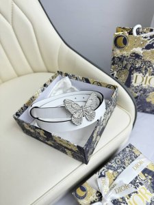 特 Dior 2.0Cm腰带 双面原版牛皮 搭配Cd标志性扣头 原单品质