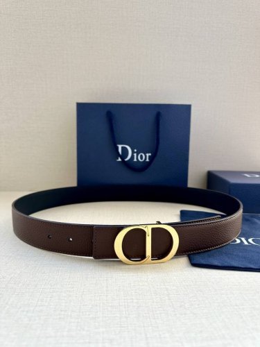 宽度3.5Cm 这款白金色饰面黄铜腰带扣采用“Cd”标志点缀，镌刻有 Dior Oblique 图案，经典元素呈现本季全新风采。设计精巧，可与各式 35 毫米腰