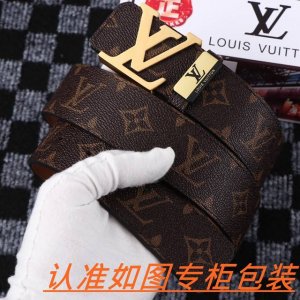 品名：Lv..路易..威登原单 材料：百分百头层牛皮，保证真皮。24K纯钢扣双面可用专柜同等质量， 送人自用首选 包装： 请认准如图专柜包装，赠送打孔器，银联发