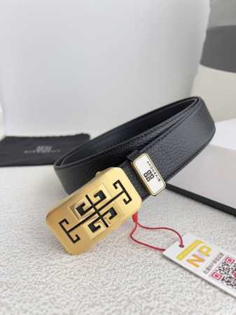 品名：纪梵希.Givenchy 腰带自动带 皮带 型号：自动扣，纯钢材质自动扣，自动带身，双面头层牛皮 材料：百分百头层牛皮，保证真皮。24K纯钢扣专柜同等质量 - 点击图像关闭