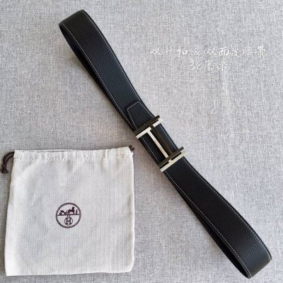 配全套包装礼盒 爱 马 仕 男款腰带 专柜在售爆款 感谢客户反馈实拍图，顶级货 自己看细节 3.8Cm都有货 码数齐