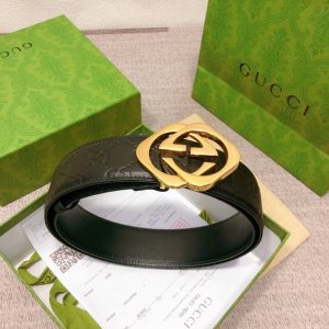 配全套包装礼盒 古驰：原单头层牛皮压g面，内衬头层小牛皮底，搭配原单扣.原单皮料定制，专柜宽度3.8