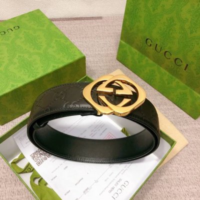 配全套包装礼盒 古驰：原单头层牛皮压g面，内衬头层小牛皮底，搭配原单扣.原单皮料定制，专柜宽度3.8