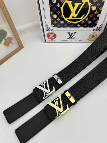 品名：Lv..路易..威登原单 材质：原单牛皮腰带 百分百头层牛皮腰带保证真皮，24K纯钢扣，专柜原单品质、做工精细，时尚大牌，送人自用首选包装： 请认准如图专