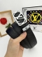 品名：Lv..路易..威登自动带 材质：原单牛皮腰带 百分百头层牛皮腰带保证真皮，24K纯钢扣，专柜原单品质、做工精细，时尚大牌，送人自用首选 包装： 请认准如