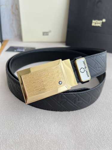 品名：万宝龙.Montblanc原单 腰带 皮带 型号：挂扣，新款原版经典精品花纹挂扣，实物拍摄，原版头层牛皮 材料：百分百头层牛皮，保证真皮。双面可用专柜同等