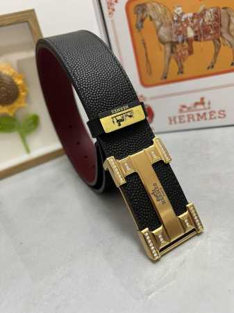 品名：爱马仕.Hermès 原单 材质：原单牛皮腰带 百分百头层牛皮腰带保证真皮，24K纯钢扣，专柜原单品质、做工精细，时尚大牌，送人自用首选 - 点击图像关闭