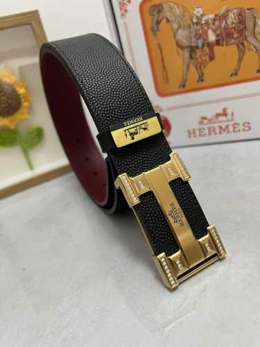 品名：爱马仕.Hermès 原单 材质：原单牛皮腰带 百分百头层牛皮腰带保证真皮，24K纯钢扣，专柜原单品质、做工精细，时尚大牌，送人自用首选