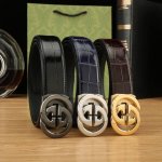 特 。 古奇自动秘原单高端品质专柜官网同步支持Nfc感应宽度3.5自动精美扣头意大利进口头层原版花纹纹理消晰真实感超强打造全新的视觉3D郊果高档客户入手送礼自用