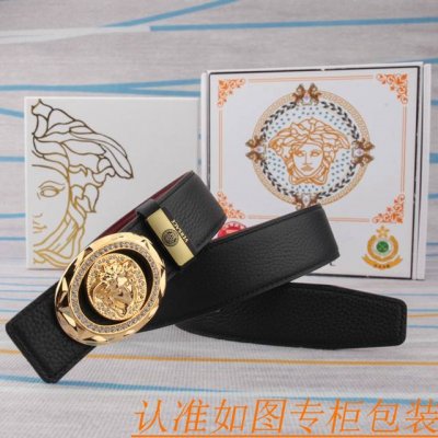 腰带皮带：范思哲原单牛皮腰带 男款皮带：材质百分百头层牛皮腰带保证真皮皮带，专柜原单品质、做工精细，时尚大牌，送人自用首选包装： 请认准如图专柜包装赠送打孔器手