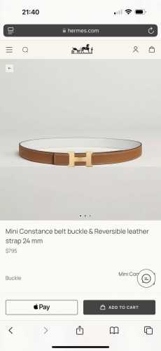新款 Mini Constance 精品五金 搭配进口Epsom皮 宽度24Mm Hermes女款腰带以其精湛工艺高品质材料和经典设计备受推崇 是女士腰带顶级选