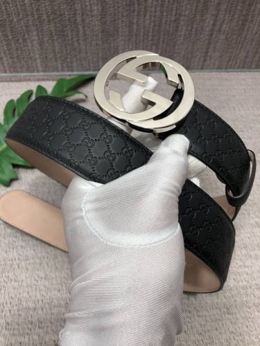配全包装礼盒 古驰：原单头层牛皮压g面，内衬头层牛皮树膏磨砂底，搭配原单扣,原产皮料定制，专柜宽度3.8