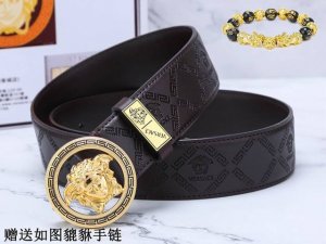 皮带：范思哲.Ver 原单 腰带：百分百头层牛皮，保证真皮。24k纯钢扣双面可用专柜同等质量， 送人自用首选 包装： 请认准如图专柜包装，赠送打孔器，银联发票，