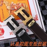 男士腰带：爱马仕 原单 男士皮带：百分百头层牛皮，保证真皮。24K纯钢扣双面可用专柜同等质量， 送人自用首选 包装： 请认准如图专柜包装，赠送打孔器，银联发票，