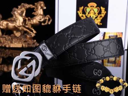 皮带：古奇.Gu Cci原单 腰带：认准如图专柜包装，赠送打孔器 材料：百分百头层牛皮，保证真皮。24K纯钢扣Gg花纹系列专柜同等质量， 送人自用首选 包装： - 点击图像关闭